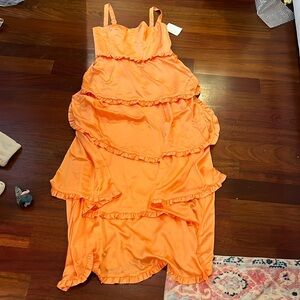 Show me your MuMu, “Lady Corset Dress”. Color: Cantaloupe
